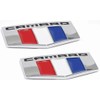 2 PCS Camaro M Emblems - 3D Metal Badge -
