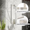 RUACQ Paper Towel Holder Under Cabinet, Wall Mounted or Adhesive