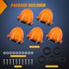 Nilight Cab Roof Marker Light 5 PCS 18 LED Amber