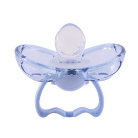 Chupete para Recién Nacido Chupete de Silicona Ultraligero Antipolvo Cierra Automáticamente el Pezón del Bebé para Pacificar Al Bebé que Llora Y Mejorar el Desarrollo de la(#5 - Blue Round Toe)