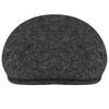 Kangol Unisex Seamless Wool 507 Flat Cap, Grey (Dark Flannel),