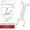 WOWTK Rear Shock Adjustment Spanner,universal Spanner wrench tool for Harley
