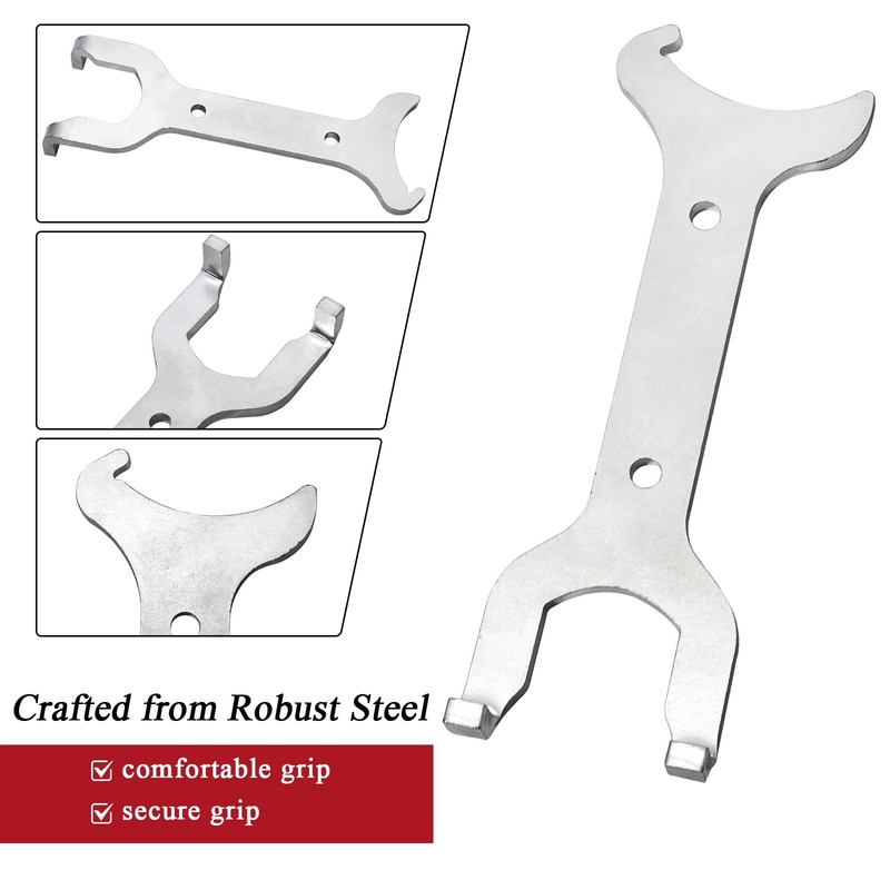 WOWTK Rear Shock Adjustment Spanner,universal Spanner wrench tool for Harley