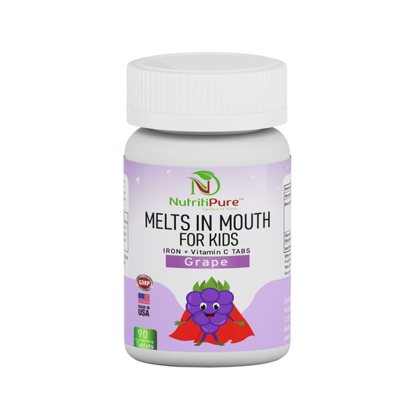Kids Chewable Iron Supplement (Ferronyl®/Carbonyl Iron 9 mg with Vitamin