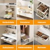 Garvee Kitchen Cabinet Organiser, Extendable, Cabinet Pull-Out Kitchen Adjustable 32-53