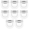 8Pcs Adjustable Hem Clips for Pants, Fabric Holders for Hemming
