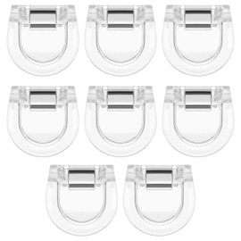 8Pcs Adjustable Hem Clips for Pants, Fabric Holders for Hemming Pants & Shirts, Reusable Quilting Clips to Shorten Jeans, Cuff Sleeves, No-Slip Tightener for Clothing Temporary Fix