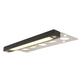 LUMENGY 7-inch 3w Super Slim LED Hardscape Light, 3 Mounting Plates for Paver Steps, Walls, Decks and Ceiling, No Visiable Screws, Aluminum Black, 2700K Warm White, Easy Installation, 50K Lifespan