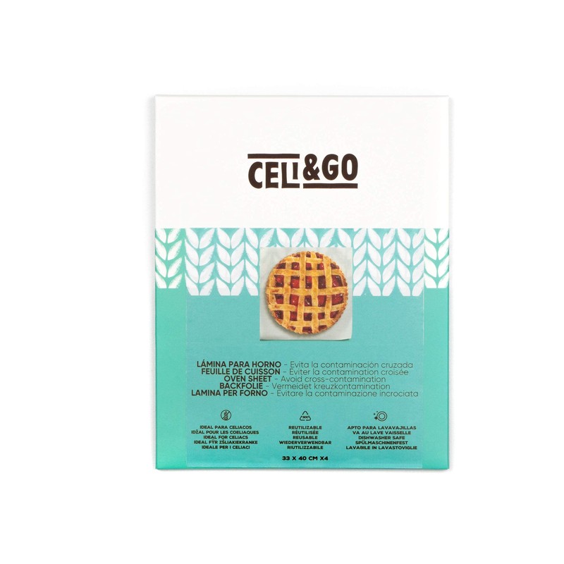 CELI&GO 4 Pack Reusable Washable Non Stick Oven Liner PFOA