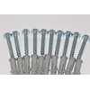 10 x M8 x 50mm Masonry Brick Wall Fixing Screw