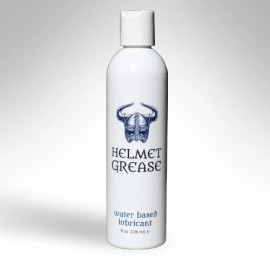 Helmet Grease Water Based Personal Lube - 8oz