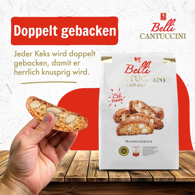 Prato Belli Cantuccini, 250 g