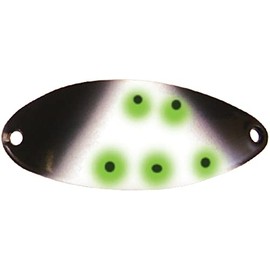 Acme C340GL/NG Little Cleo Spoon, 21/2", 3/4 oz, Glow Nasty Glare