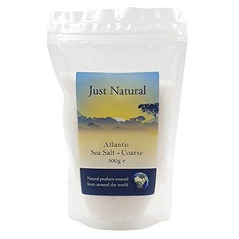 Just Natural Atlantic Sea Salt - Coarse 500g