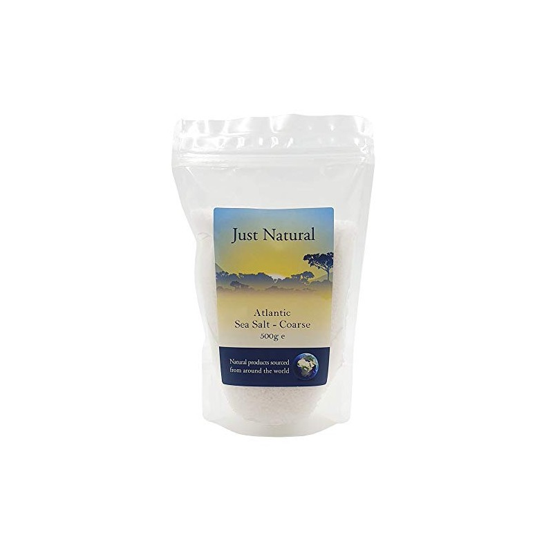 Just Natural Atlantic Sea Salt - Coarse 500g