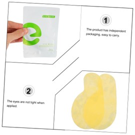 Healeved Portable Eye Protection Patch 40pcs Wormwood Icing Pads to Soothe Eyes