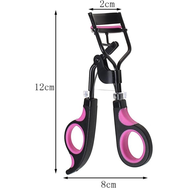 LGLAU Eyelash Curler with Extra Replacement Refill Pads,Classic Lash Curler