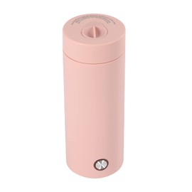 Portable Kettle Travel Kettle, Mini Kettle 300 W 400 ml Heating Speed 3-5 Minutes, Travel Kettle Small with 304 Stainless Steel Liner, 3-in-1 Mini Kettle for Camping (Pink)