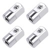 4 Pieces Socket Adapter Socket Adapter Socket Adapter Reducer Socket