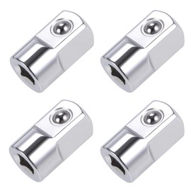 4 Pieces Socket Adapter Socket Adapter Socket Adapter Reducer Socket Adapter 1/4 Inch Female to 1/2 Inch Male
