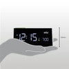 Braun Digital Alarm Clock with VA LCD Display, Touch Snooze