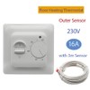 DollaTek Home Nonprogrammable Thermostats Electric Heating Manual Thermostat Underfloor Appliance