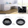 VGOL 12PCS Round Ventilation Grilles 35mm Stainless Steel Air Vent