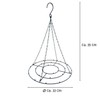 Metal Frame for Hanging Diameter 33 cm – Decorative Wreath