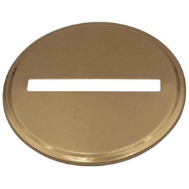 Copper Coin Slot Bank Lid Inserts for Mason, Ball, Canning Jars (10 Pack, Wide Mouth)