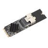 M.2 NVME to SFF 8087 SATA3.0 Expansion Card 4 Port