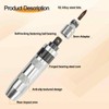YuYBrightmi 12 PCS Manual Impact Driver, S2 Alloy Steel Impact