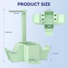 KDD Dual Controller Holder with Headphone Stand - Multi-Functional Desk