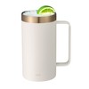 CBJAPAN UCA Tumbler, 16.9 fl oz (500 ml), White, Vacuum