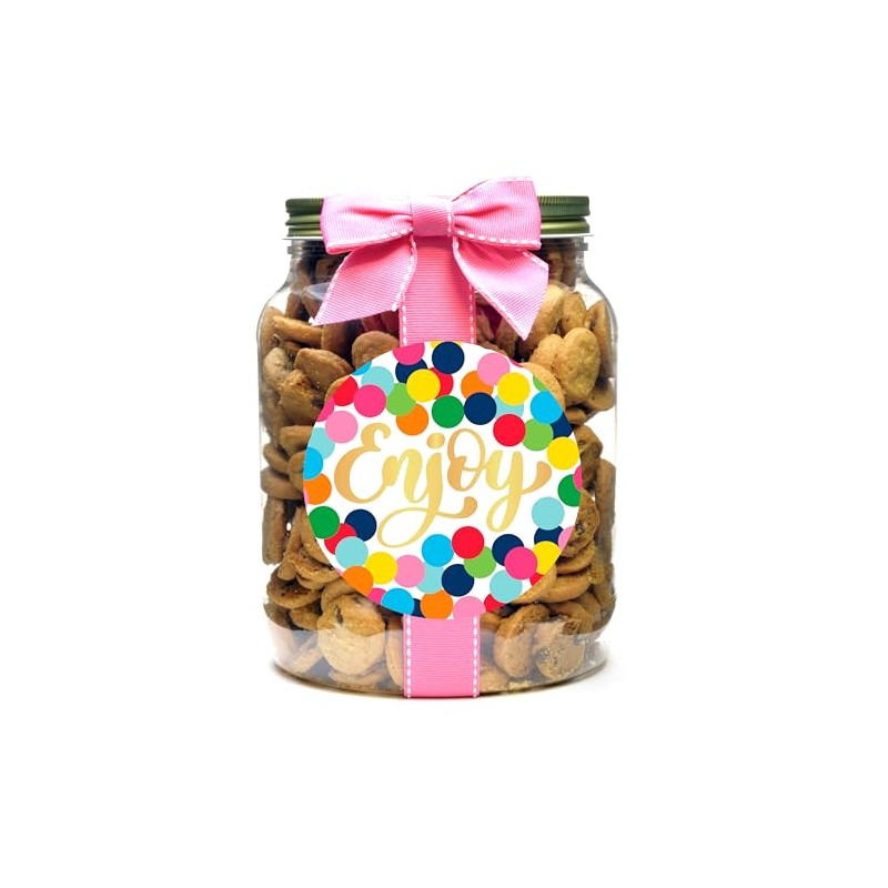 Nam's Bits Chocolate Chip Cookies - Enjoy Half Gallon Jar