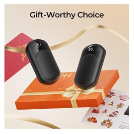 Hotdot Hand Warmers Rechargeable Electric Fast Heating Portable Gift Christmas