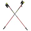LEKI Nordic Walking Pacer HM Carbon Trekking Poles Red 120cm