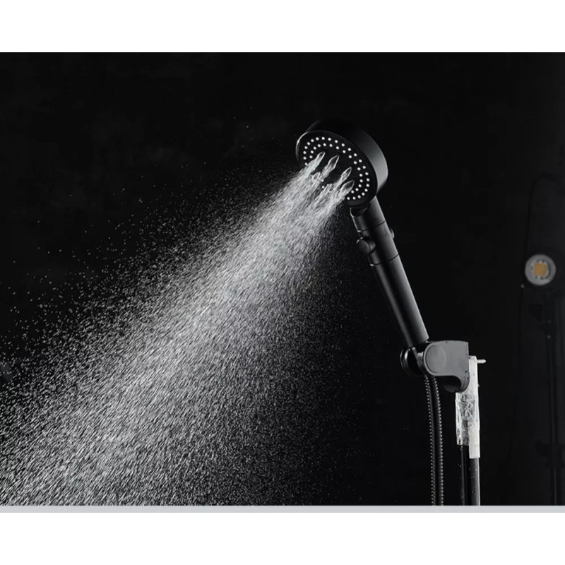 Yooshi Kit Regadera Tipo Telefono Ajustable 5 Modos Antisarro Ducha