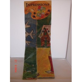 Impressions Christmas Patchworks Outdoor Flag New Sealed 25x38