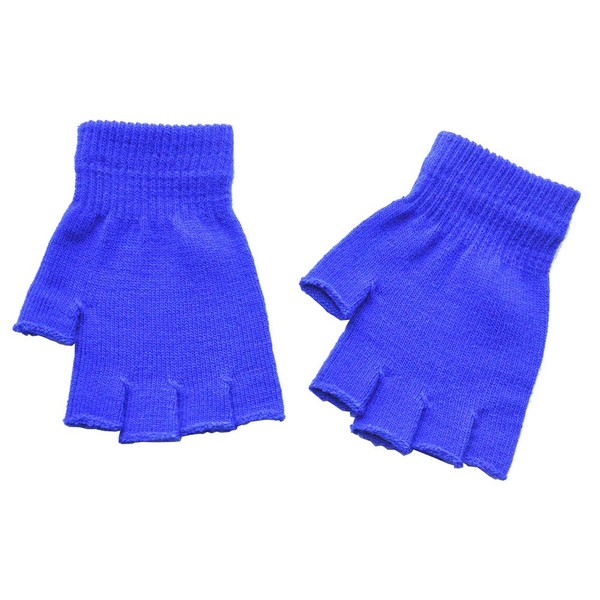 Guantes sin dedos de invierno para niños y niñas, color