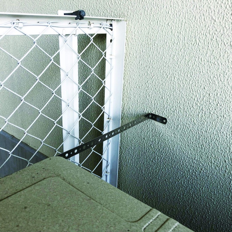 DAIDOHANT 63233 (Reinforced Hardware) Stainless Steel Bending Plate I Type