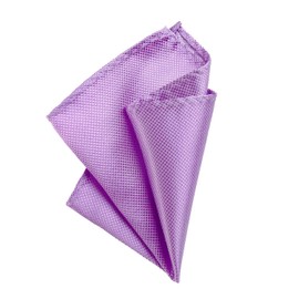 DonDon 2-piece set with a men's bow tie and matching hanky in the same colour, ready tied and adjustable for size light purple