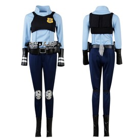 wtshop Zootopia Judy Hopps Cosplay Costume, Makeover, Costume, Halloween, Christmas, Cosplay