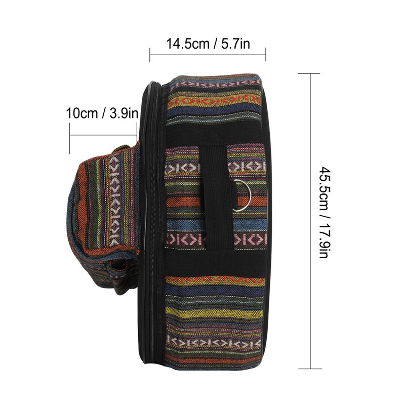 Snare Drum Storage Bag Thickened Oxford Cloth Protable Drum Protection