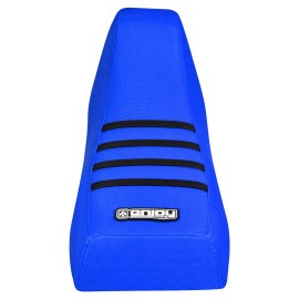 Honda Fourtrax TRX 70 Gripper Seat Cover 1986 - 1987 all TM BLUE-BLACK ribs #279