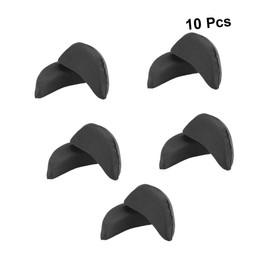 IWOWHERO High-heel Foot Brace 5 Pairs of Thicken Sole Pads Comfortable Shoe Inserts Forefoot Pads Washable Reusable Half Insoles