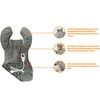 Back Heating Pad Dark Grey Soft Plush Hands Free Design