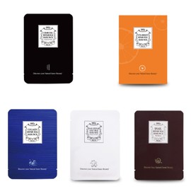 Daon Partner Company Highly concentrated nutritional pack Chamos Agassi repair silk mask pack of 5 types, 10 sheets, pores, wrinkles, whitening, moisturizing horse oil / 고농축 영양팩 차모스 아가시 리페어 실크 마스크팩 5종 10매 모공 주름 미백 보습 마유
