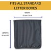 Nevkha Slimline Mail Slot Catcher, Post Letter Box Cage Ideal