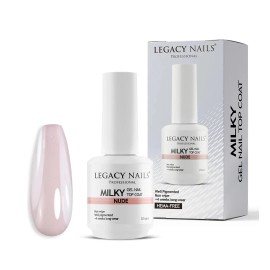 Legacy Nails MILKY Gel Nail Top Coat