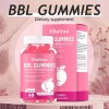 2pc Bbl Gummies Suplemento Glúteos Butt Hip Booster 60